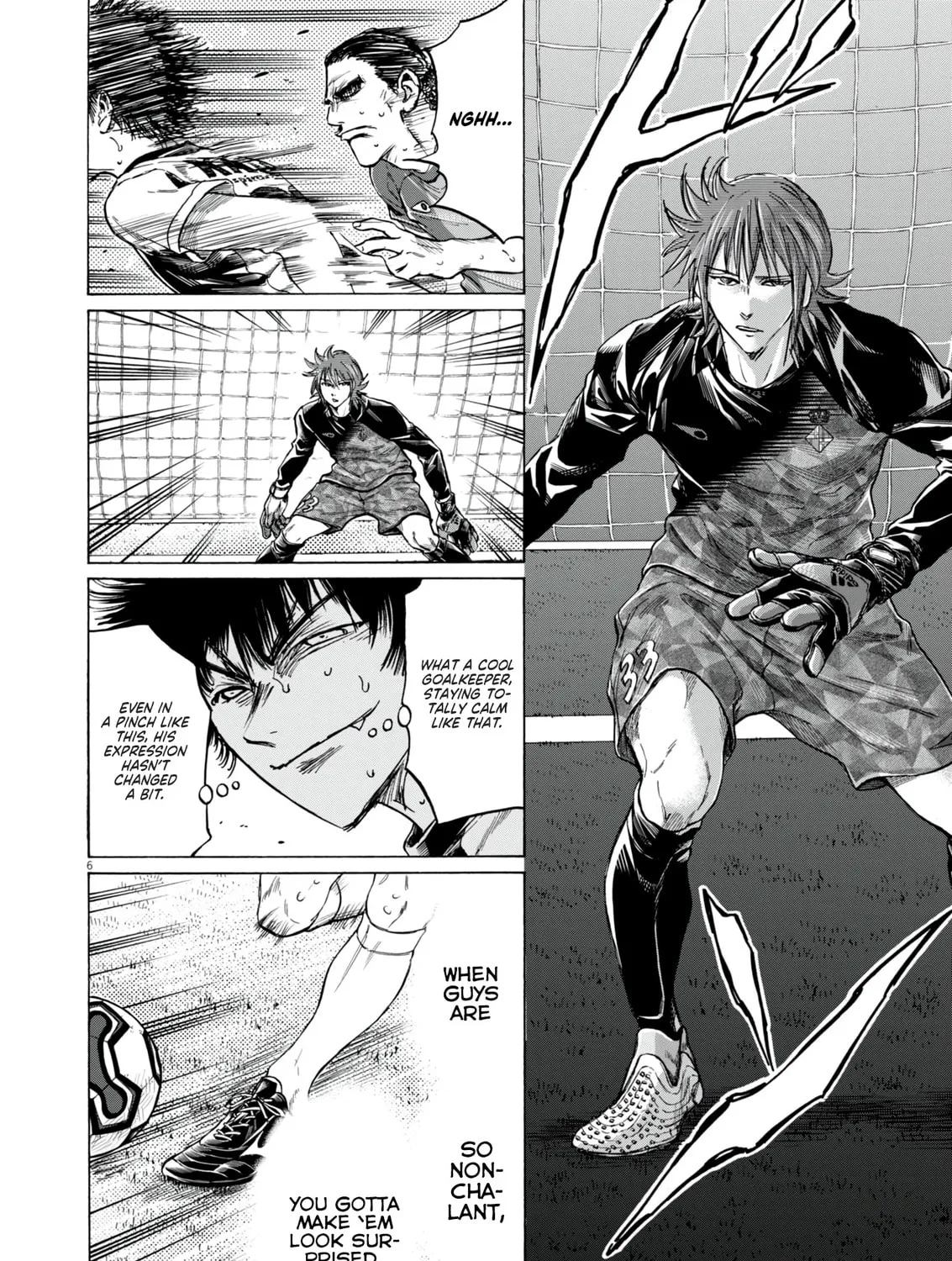 Read Ao Ashi chapter 383 image 11 on Lezhin