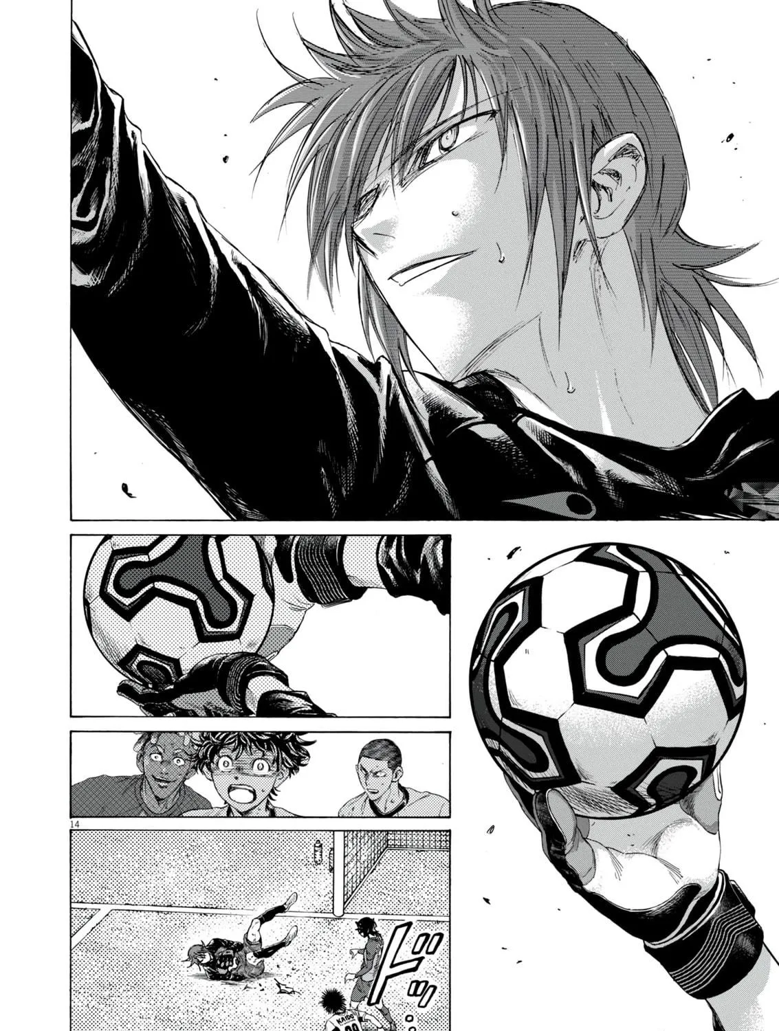 Read Ao Ashi chapter 383 image 27 on Lezhin