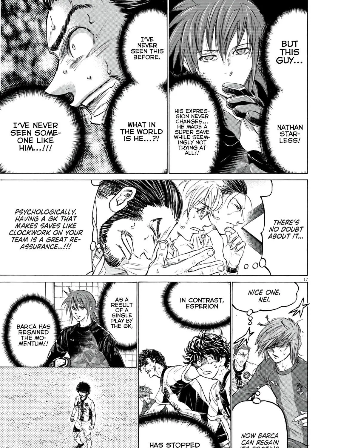 Read Ao Ashi chapter 383 image 33 on Lezhin