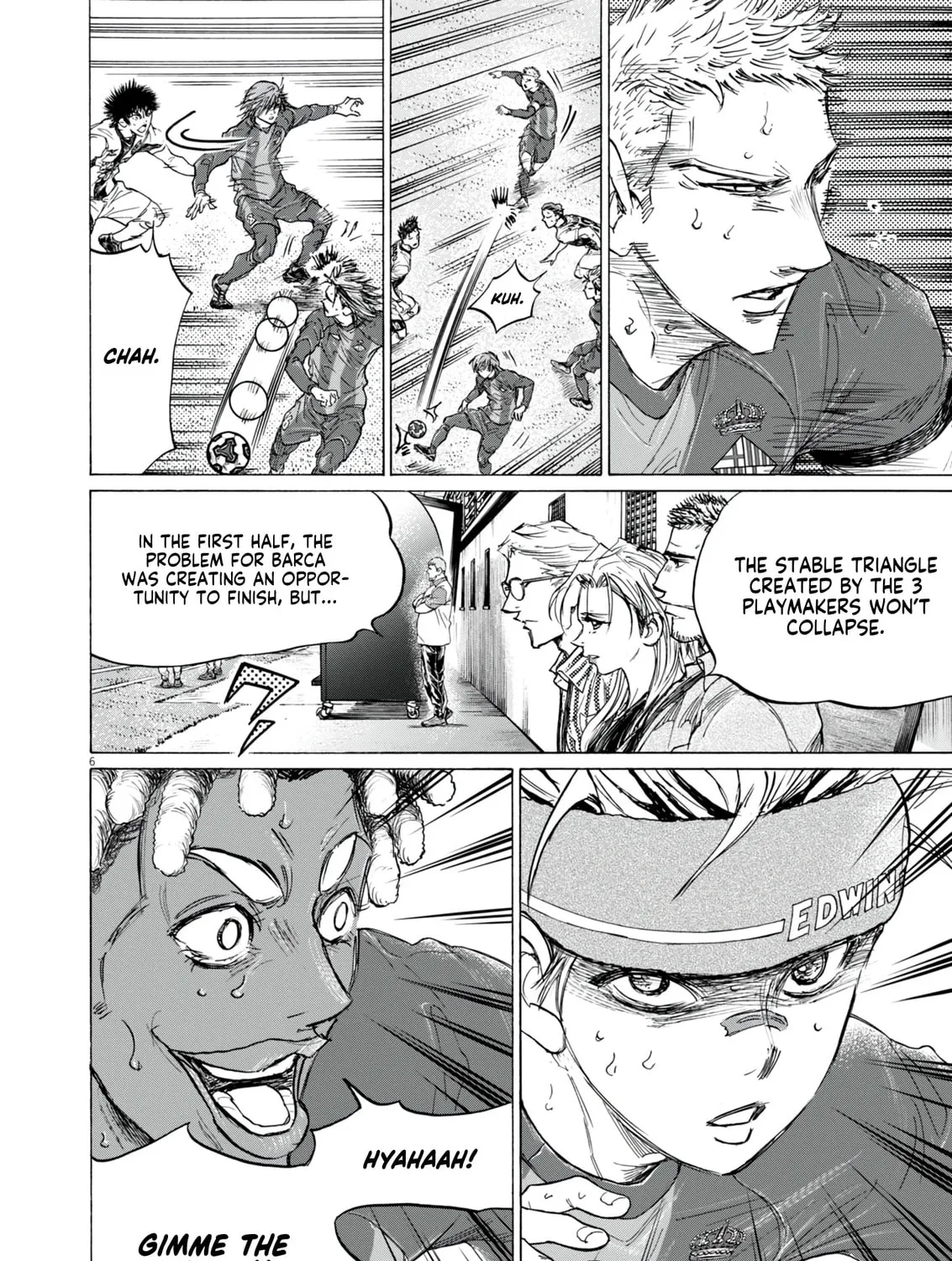 Read Ao Ashi chapter 384 image 11 on Lezhin