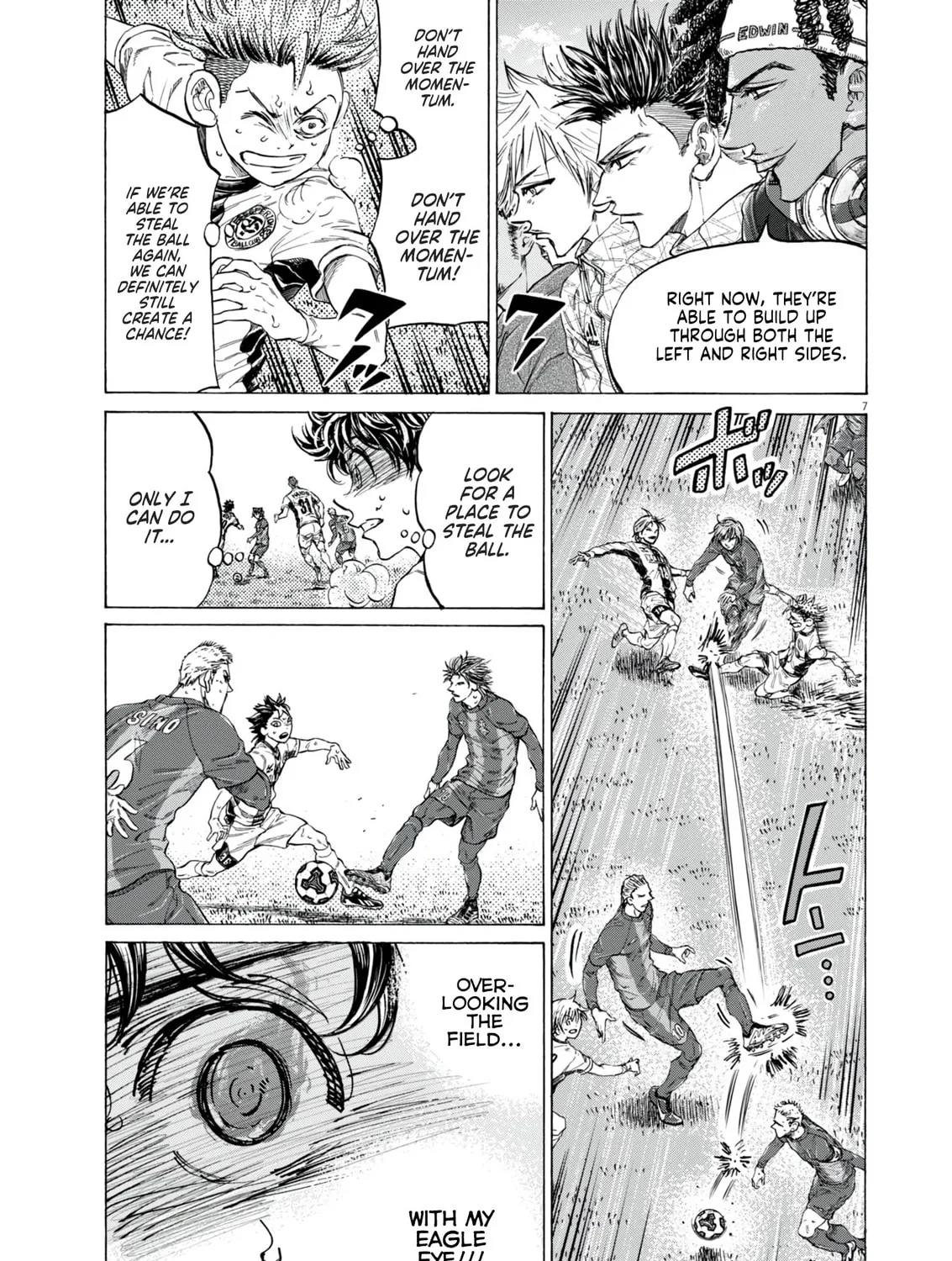 Read Ao Ashi chapter 384 image 13 on Lezhin