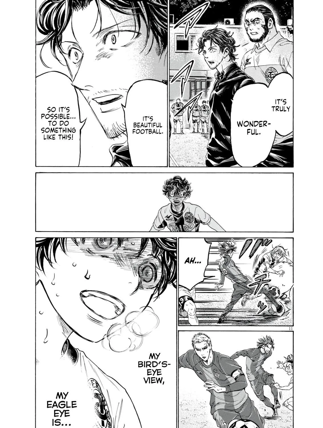 Read Ao Ashi chapter 384 image 21 on Lezhin
