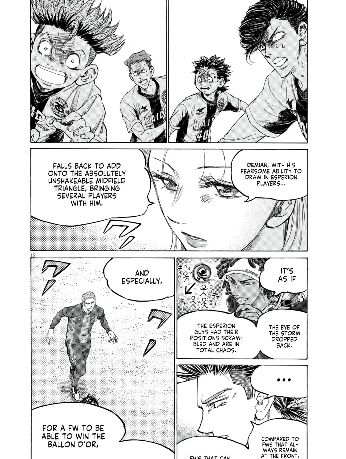 Read Ao Ashi chapter 384 image 31 on Lezhin