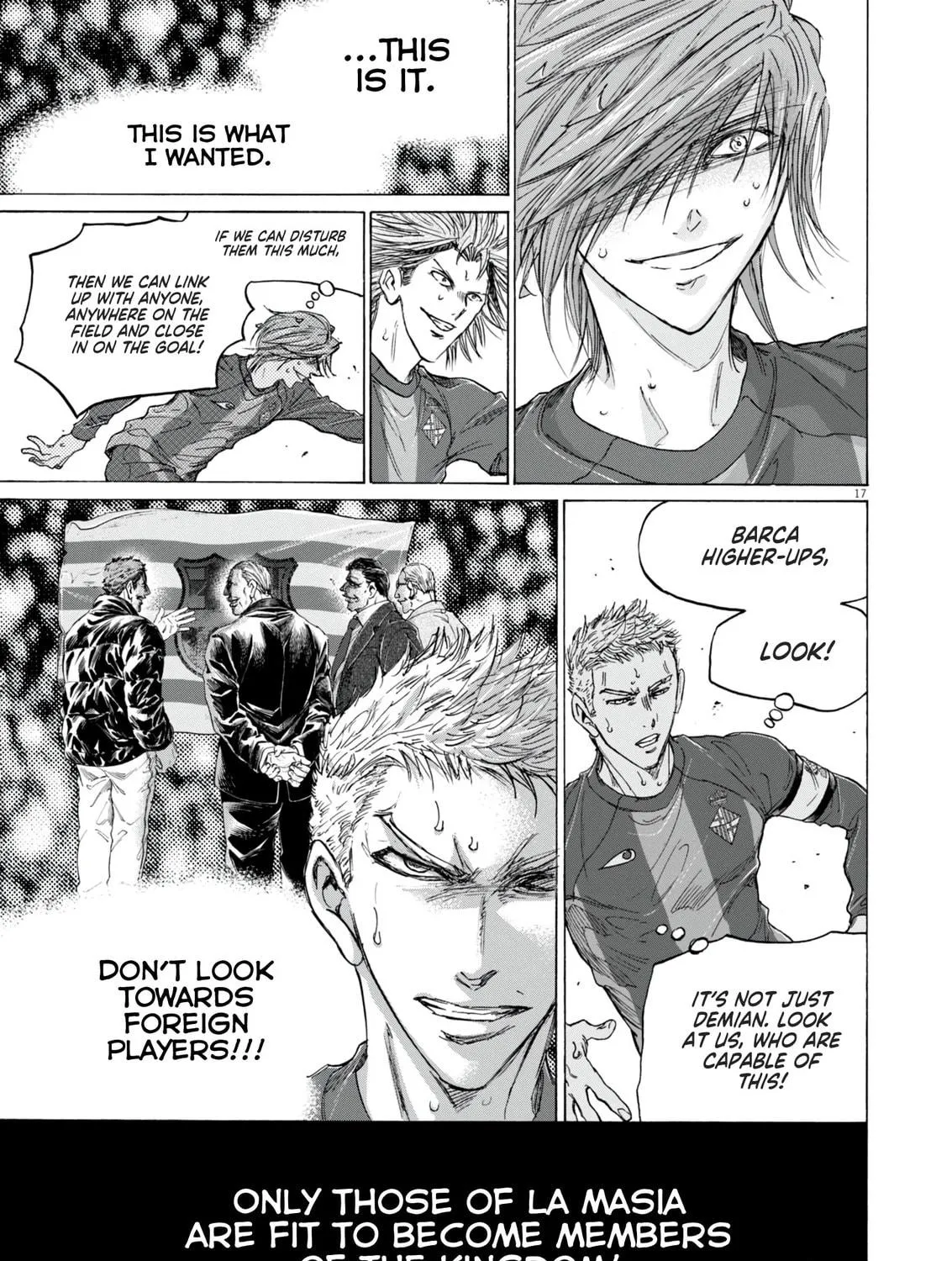 Read Ao Ashi chapter 384 image 33 on Lezhin