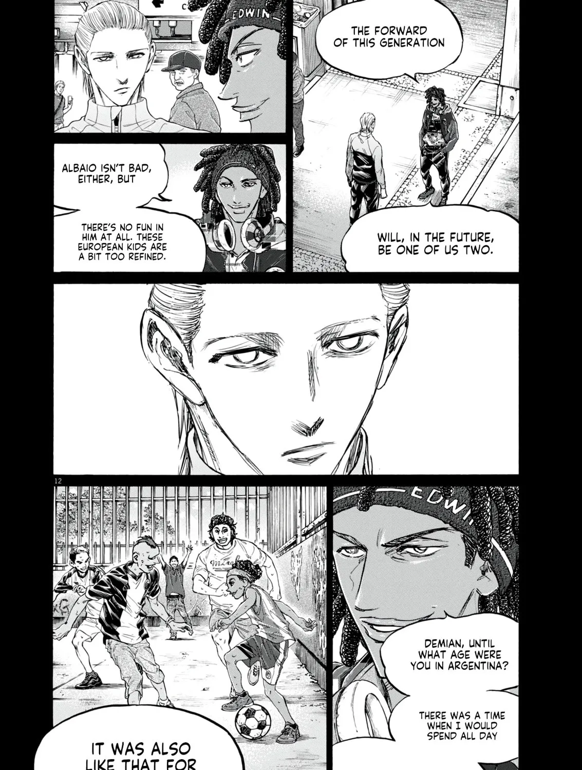 Read Ao Ashi chapter 385 image 23 on Lezhin