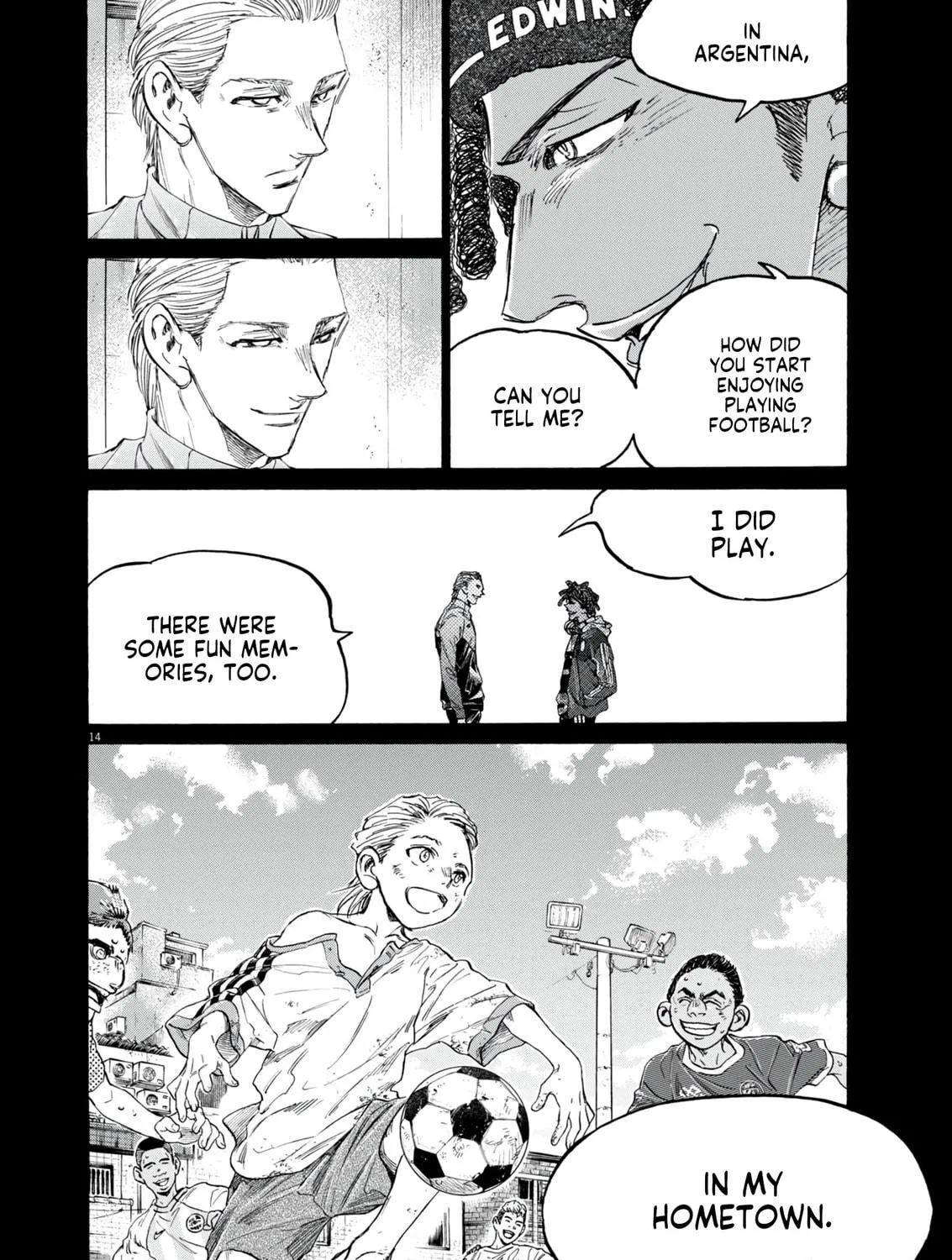 Read Ao Ashi chapter 385 image 27 on Lezhin
