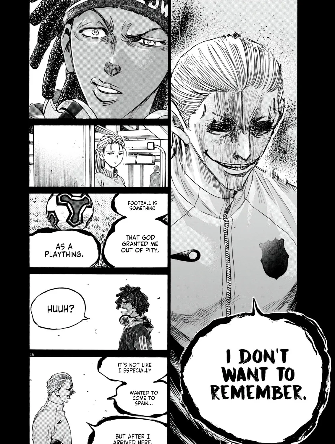 Read Ao Ashi chapter 385 image 31 on Lezhin