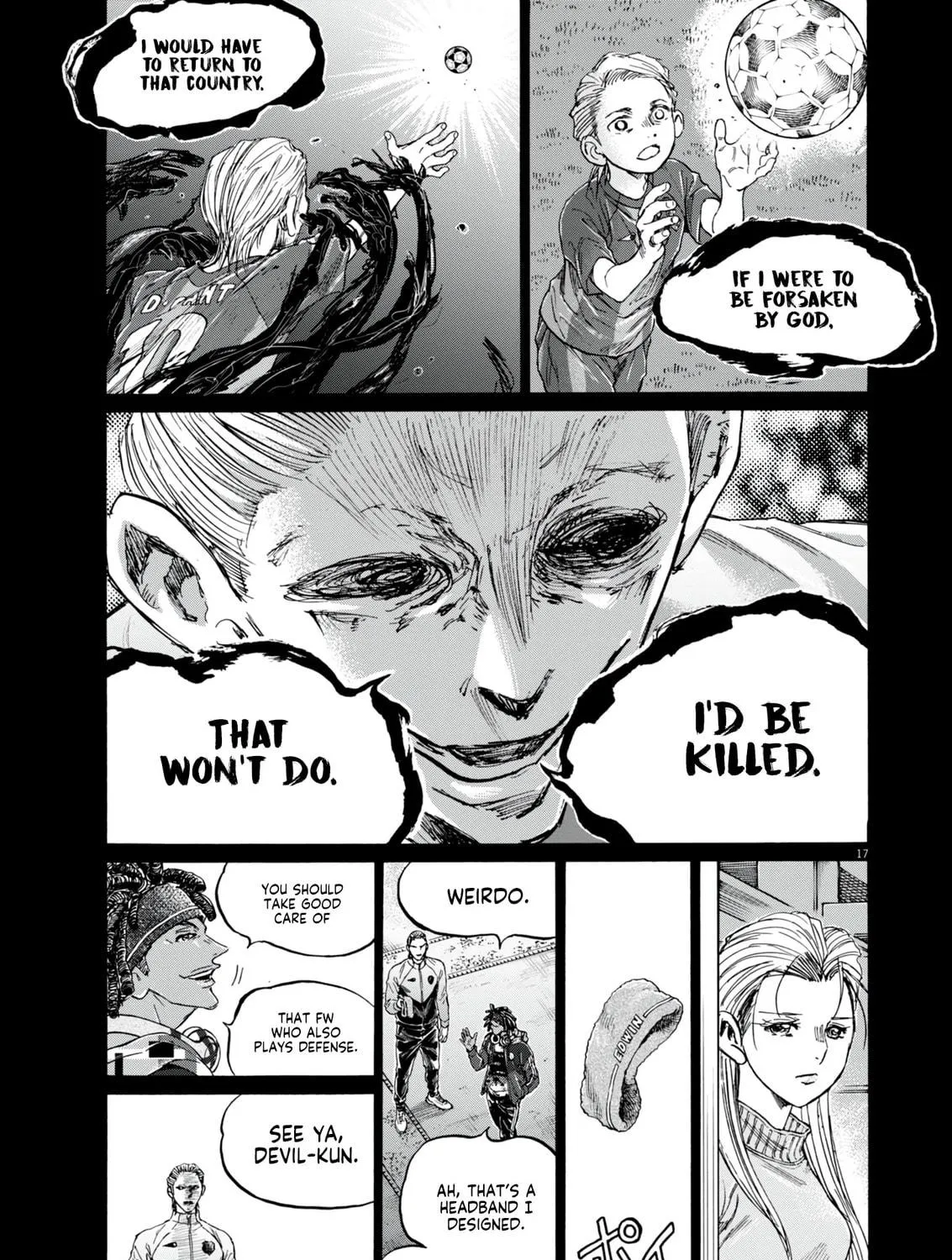 Read Ao Ashi chapter 385 image 33 on Lezhin