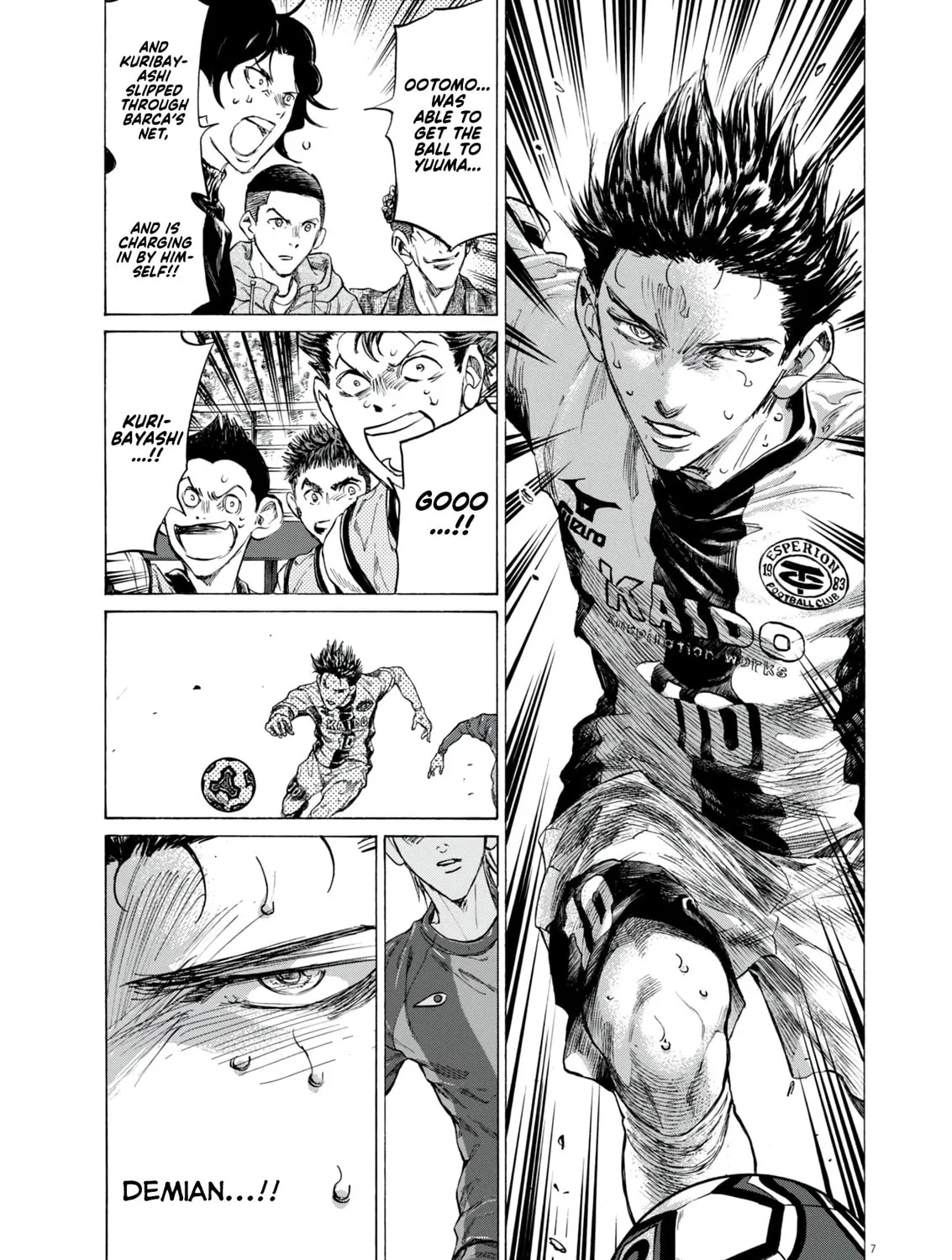 Read Ao Ashi chapter 386 image 13 on Lezhin