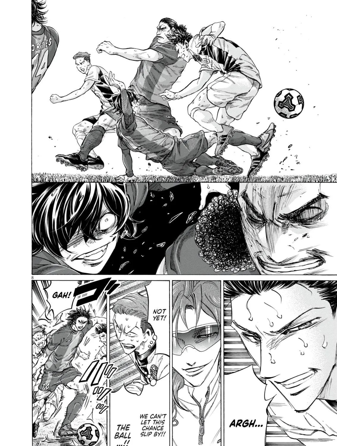 Read Ao Ashi chapter 386 image 15 on Lezhin