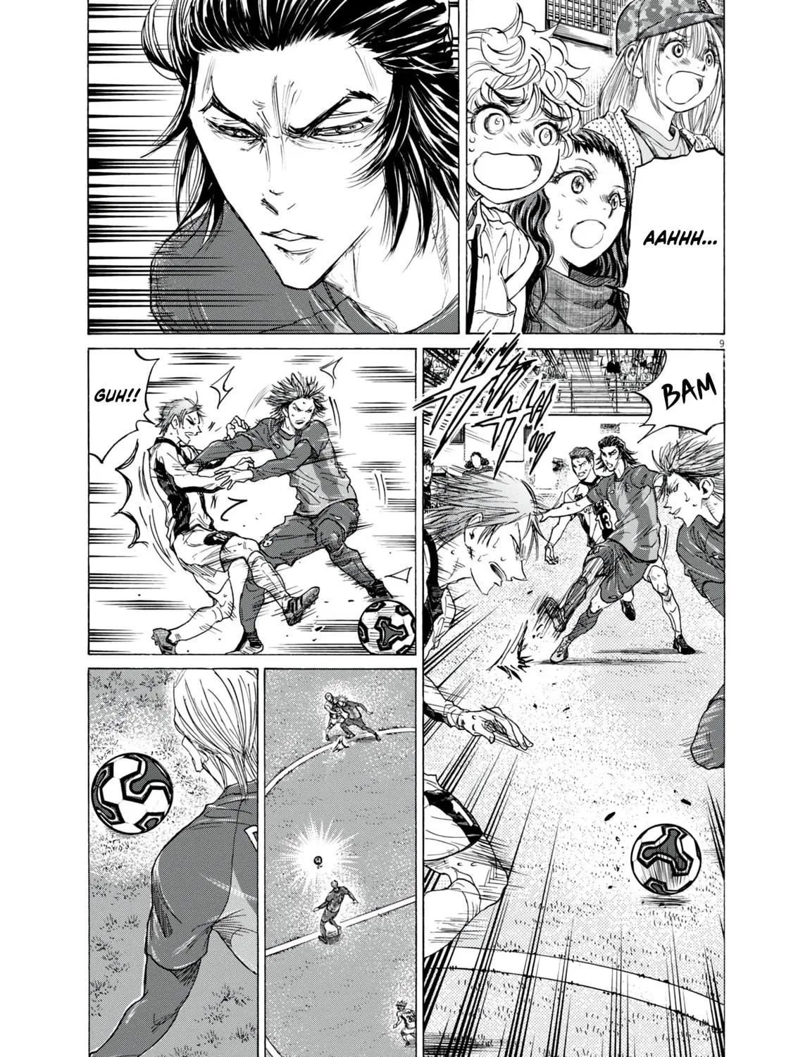 Read Ao Ashi chapter 386 image 17 on Lezhin