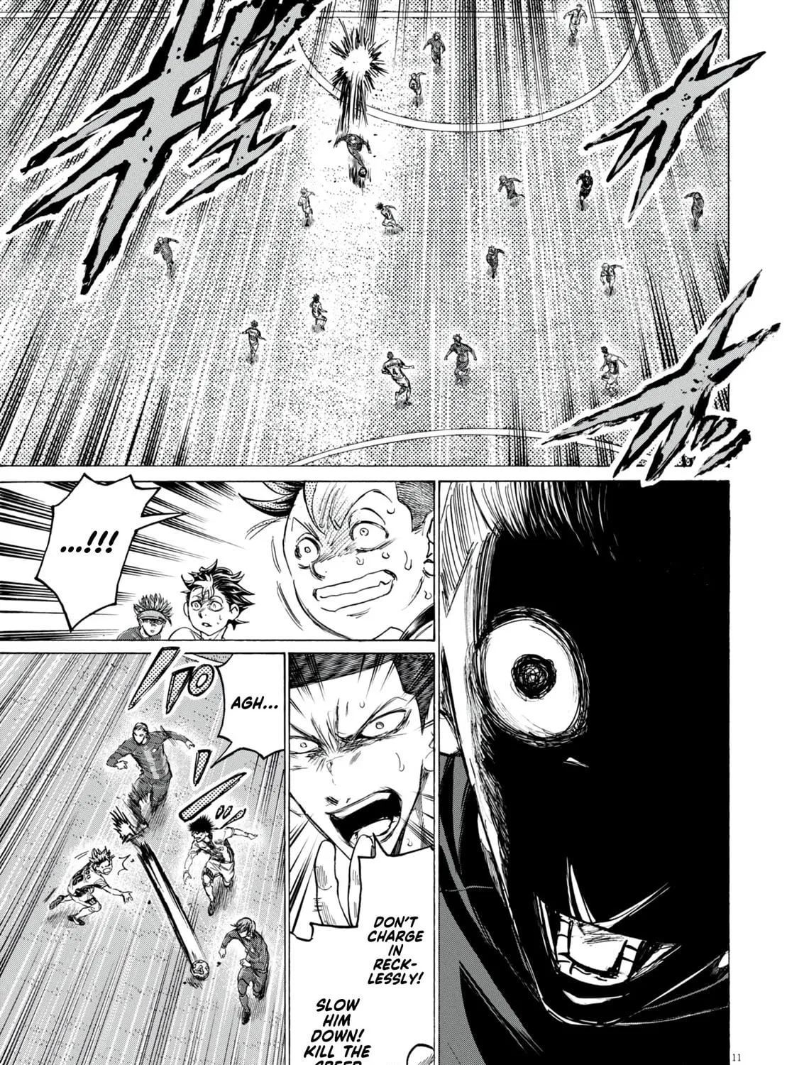 Read Ao Ashi chapter 386 image 21 on Lezhin