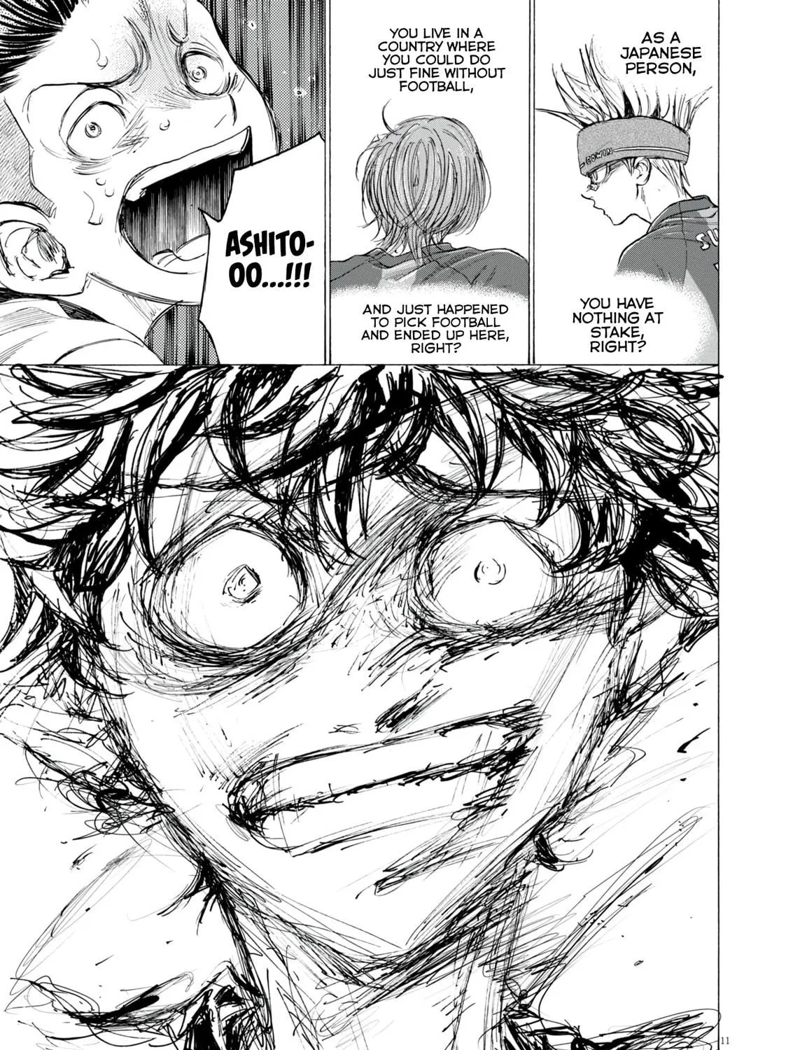 Read Ao Ashi chapter 387 image 21 on Lezhin