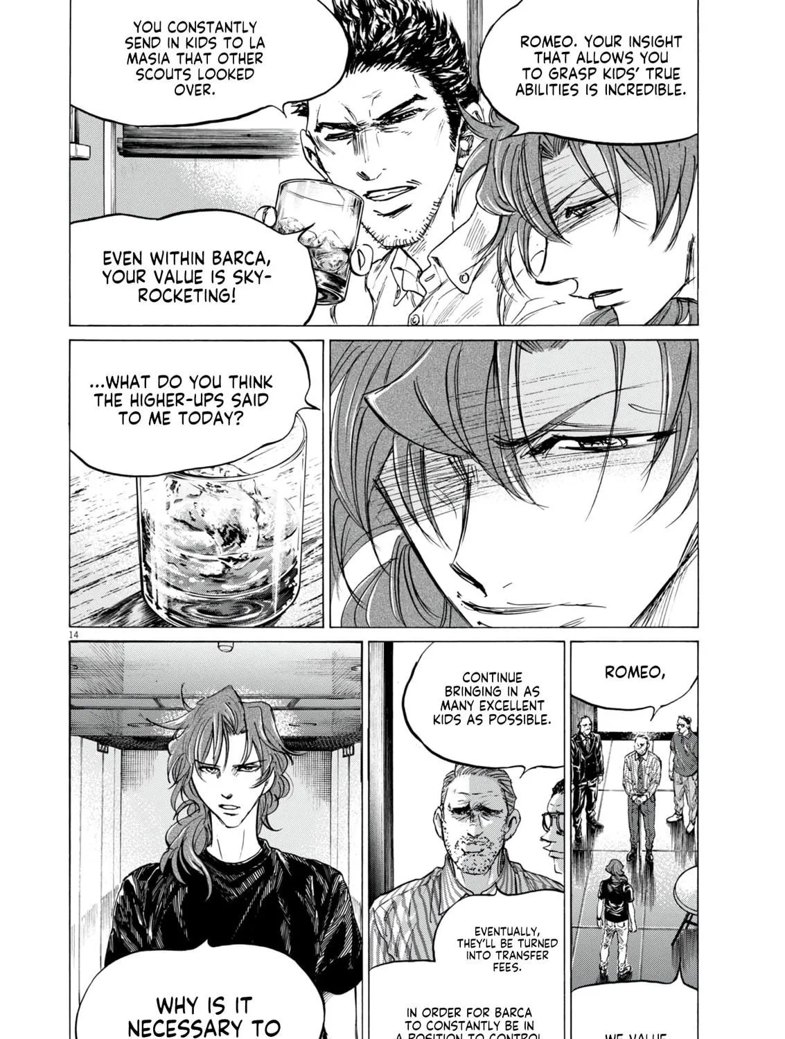 Read Ao Ashi chapter 387 image 27 on Lezhin