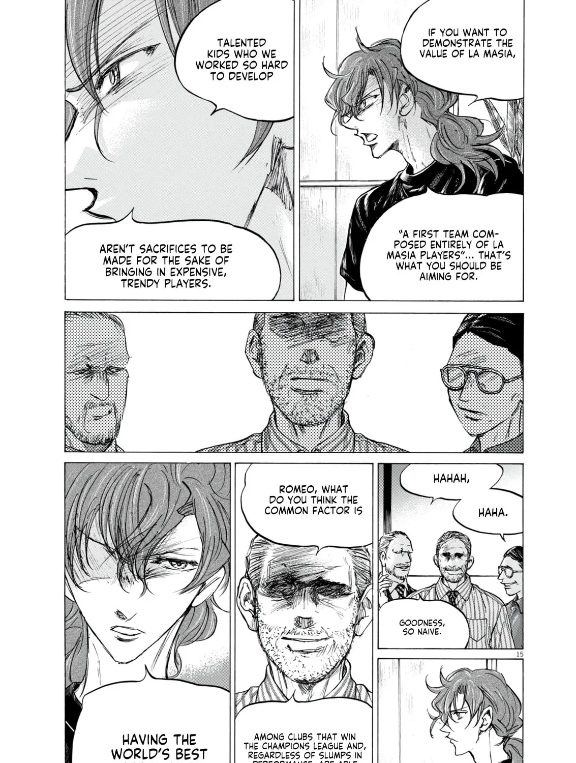 Read Ao Ashi chapter 387 image 29 on Lezhin