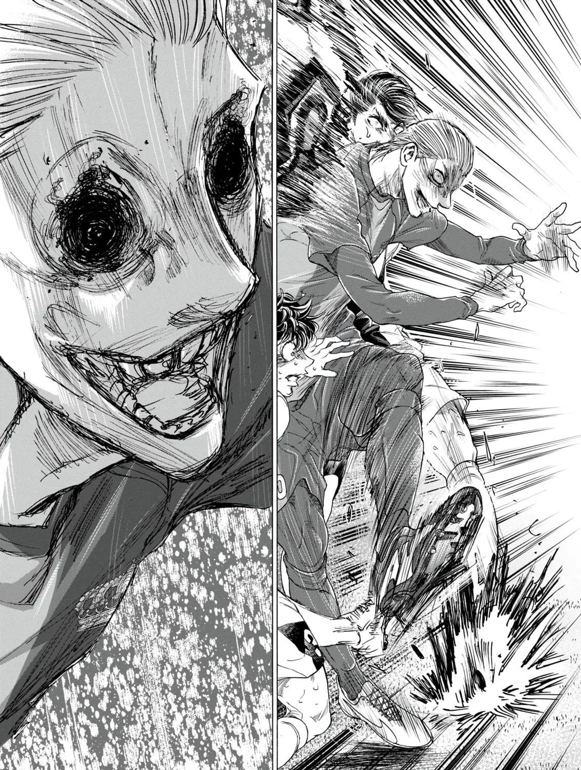 Read Ao Ashi chapter 387 image 3 on Lezhin