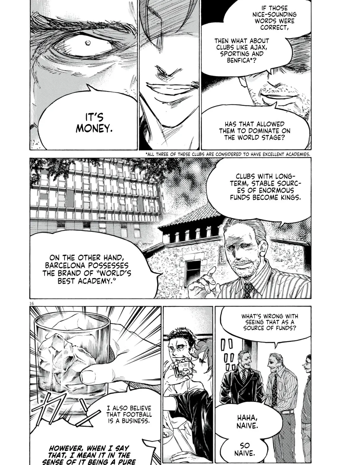 Read Ao Ashi chapter 387 image 31 on Lezhin