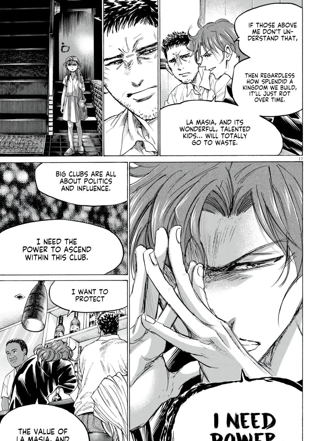 Read Ao Ashi chapter 387 image 33 on Lezhin
