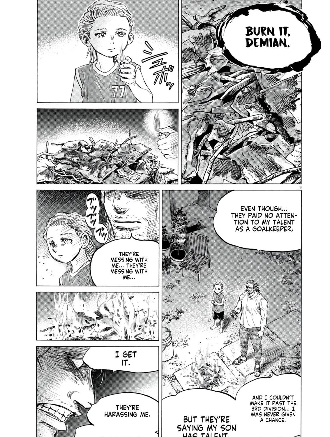 Read Ao Ashi chapter 388 image 17 on Lezhin