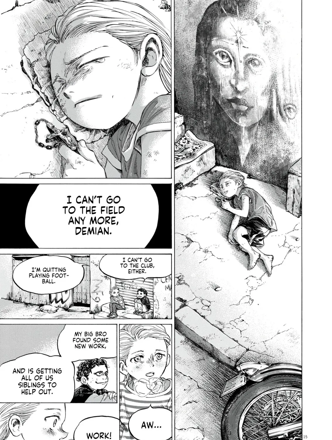 Read Ao Ashi chapter 388 image 29 on Lezhin