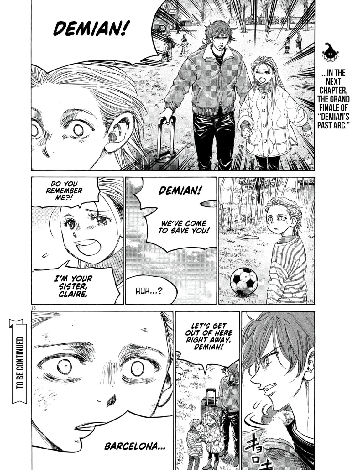 Read Ao Ashi chapter 388 image 35 on Lezhin