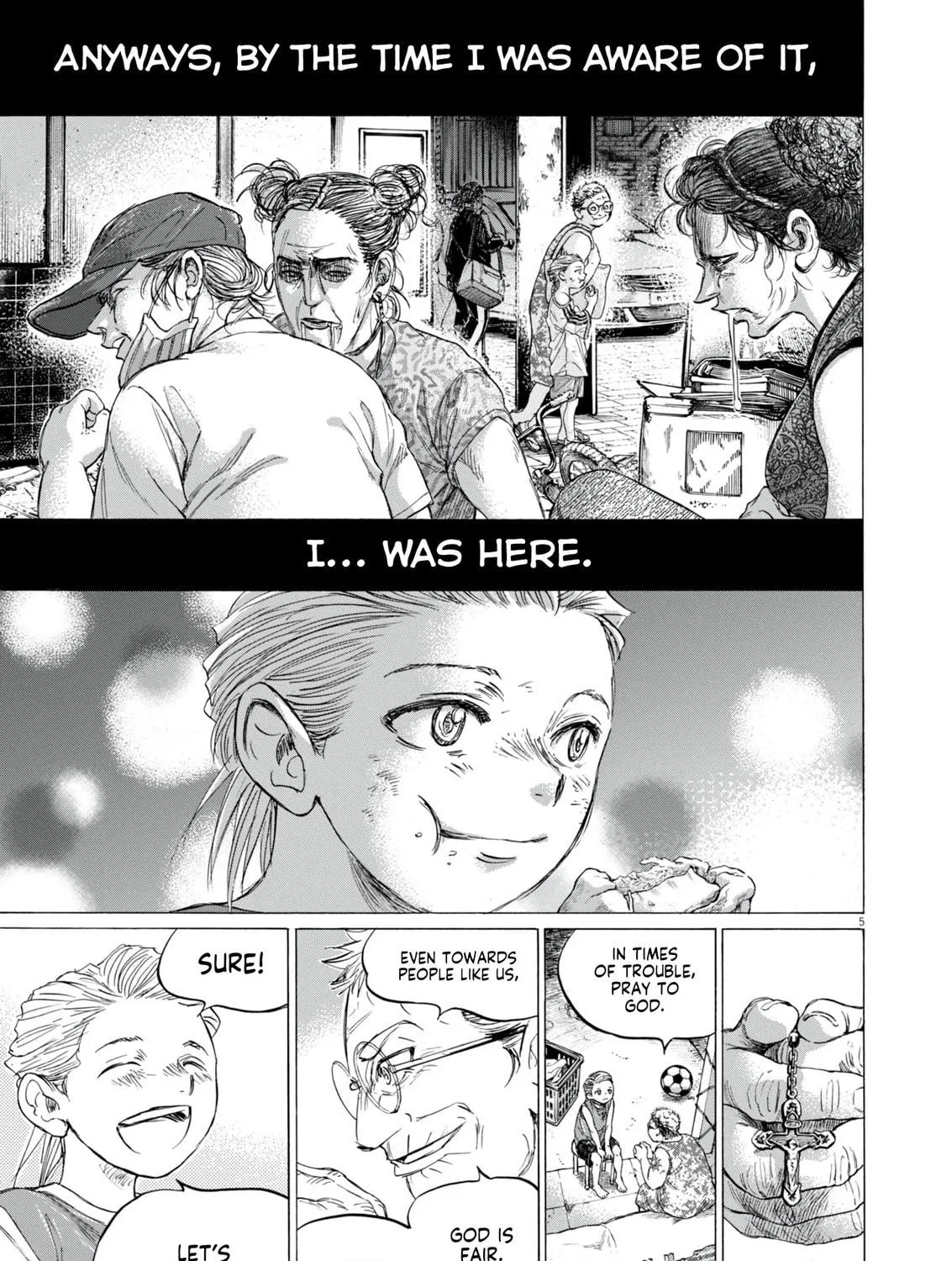 Read Ao Ashi chapter 388 image 9 on Lezhin