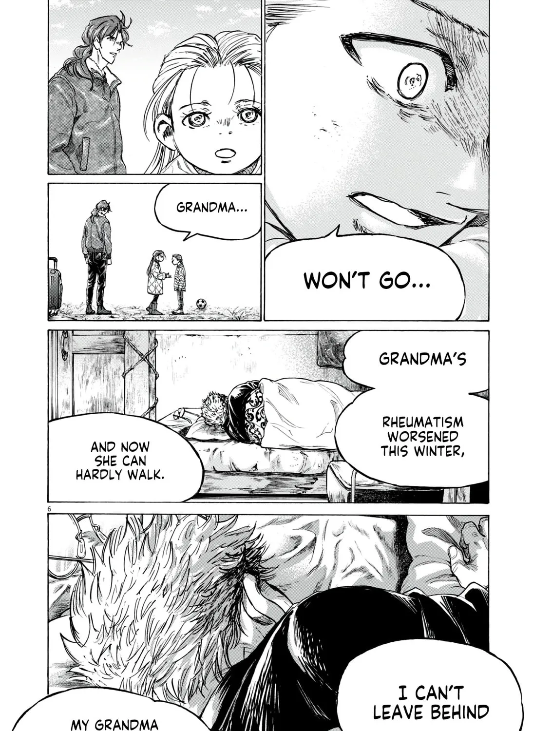 Read Ao Ashi chapter 389 image 11 on Lezhin