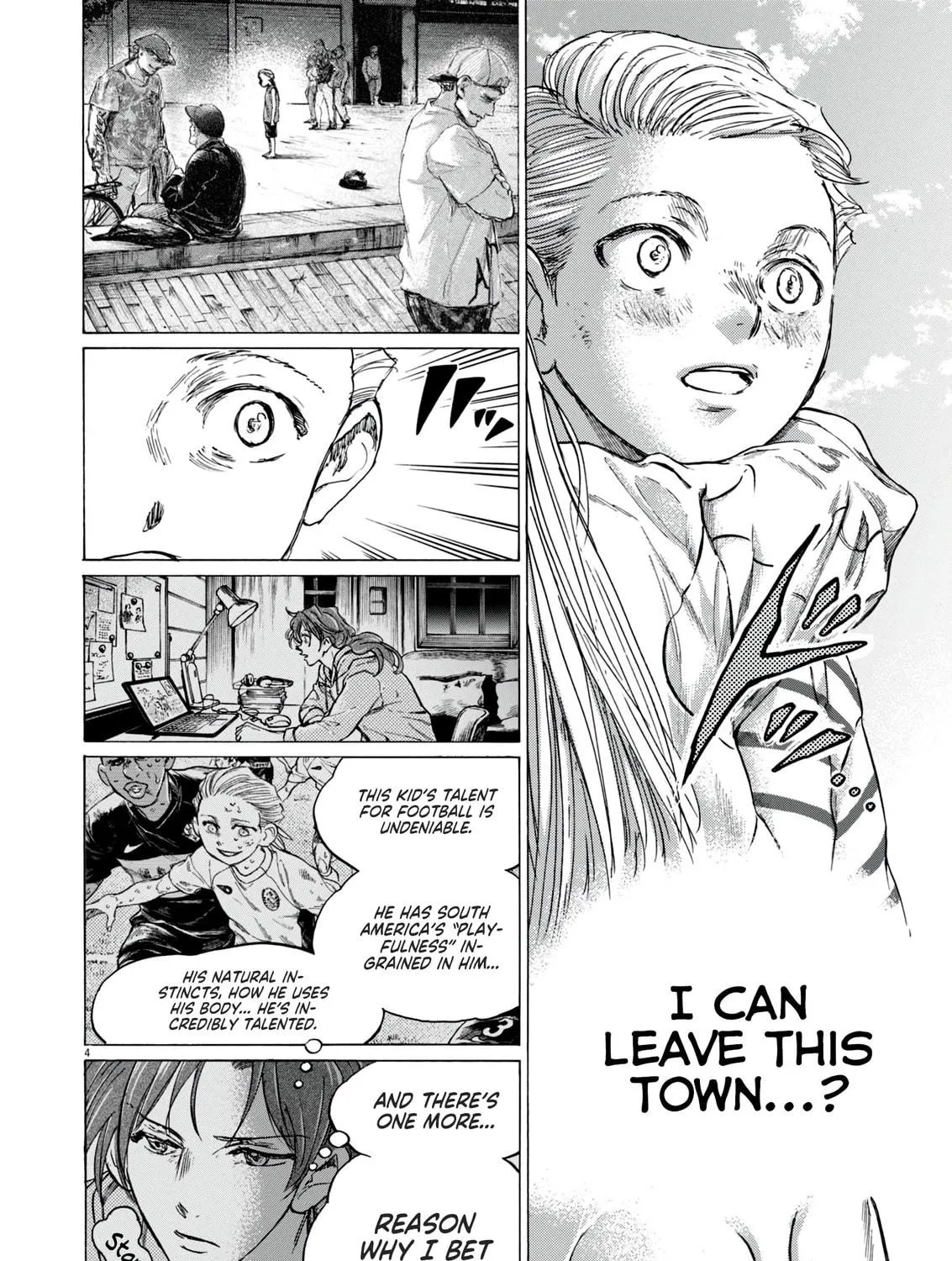 Read Ao Ashi chapter 389 image 7 on Lezhin