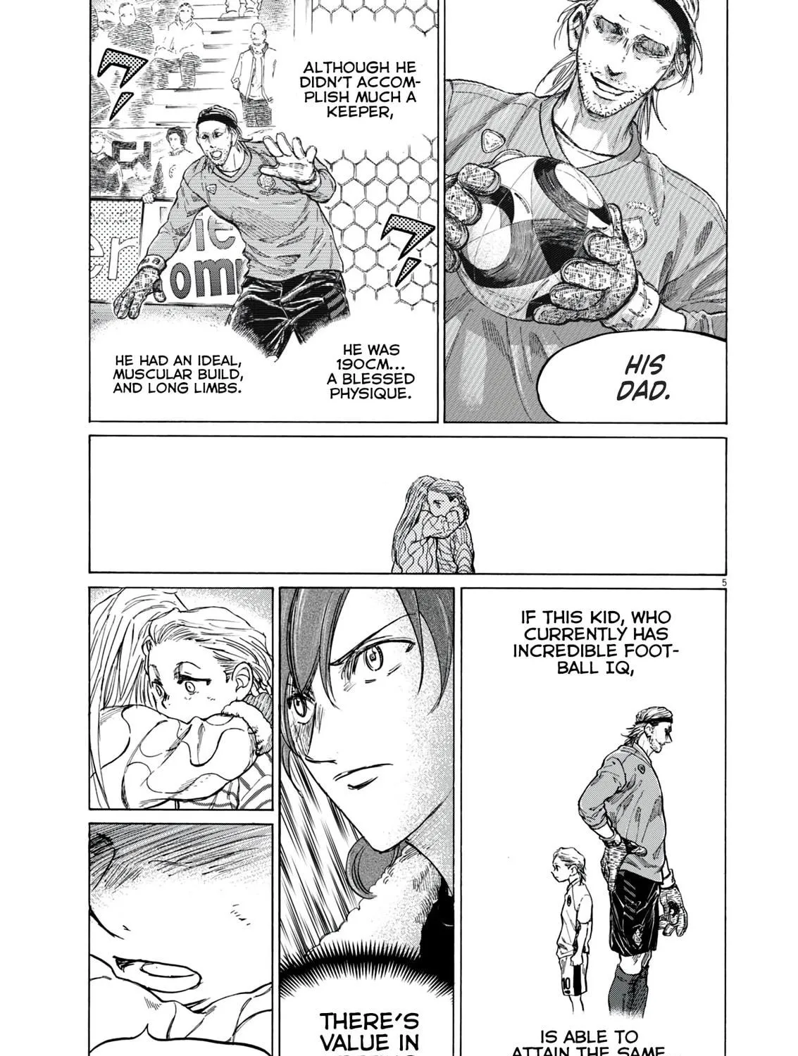 Read Ao Ashi chapter 389 image 9 on Lezhin