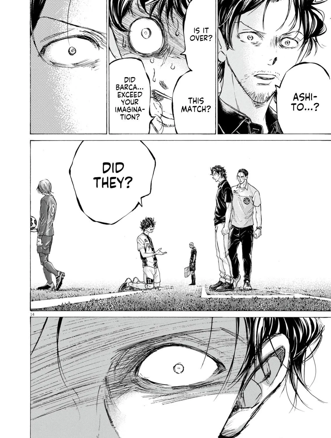 Read Ao Ashi chapter 390 image 27 on Lezhin