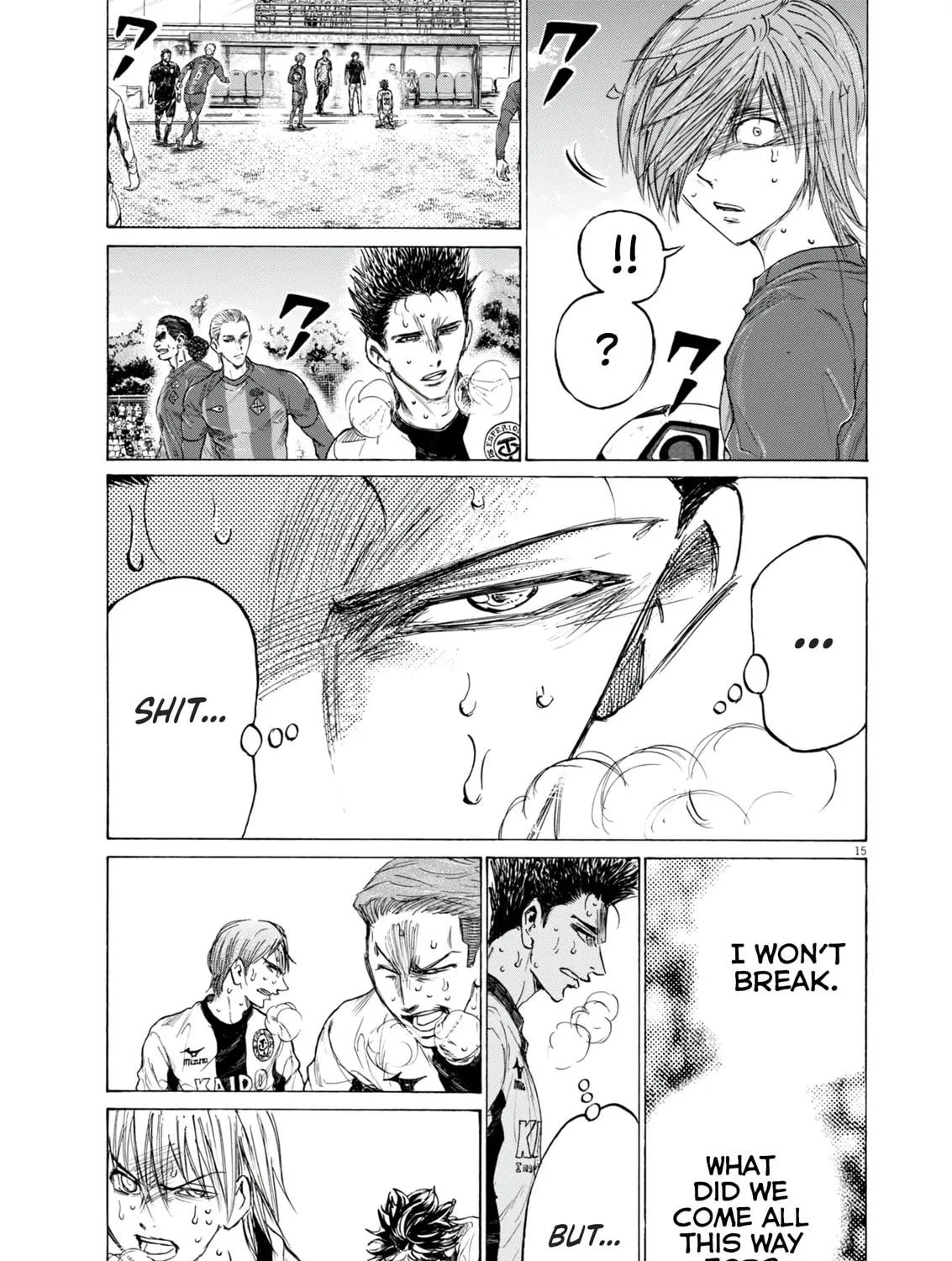 Read Ao Ashi chapter 390 image 29 on Lezhin