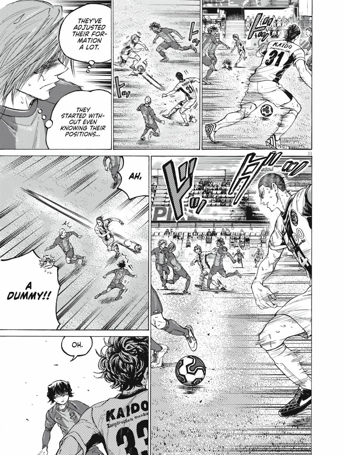 Read Ao Ashi chapter 391 image 21 on Lezhin