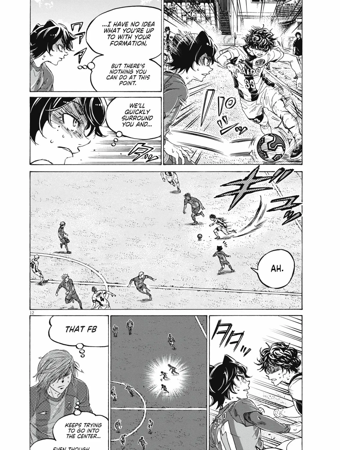 Read Ao Ashi chapter 391 image 23 on Lezhin