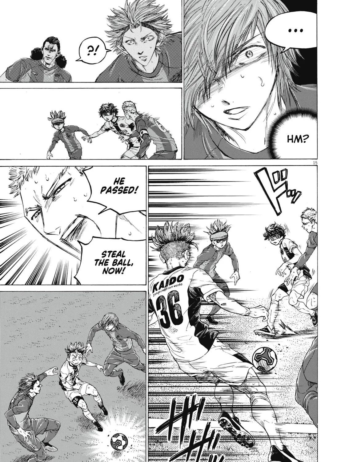 Read Ao Ashi chapter 391 image 29 on Lezhin