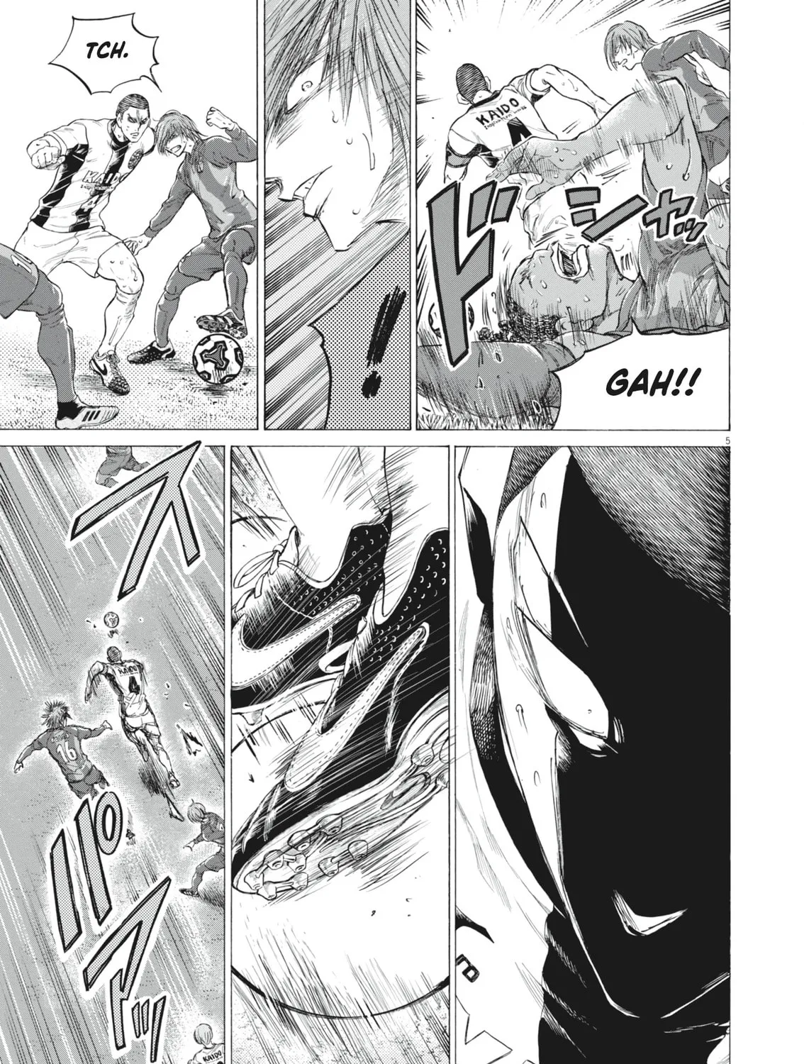 Read Ao Ashi chapter 392 image 10 on Lezhin