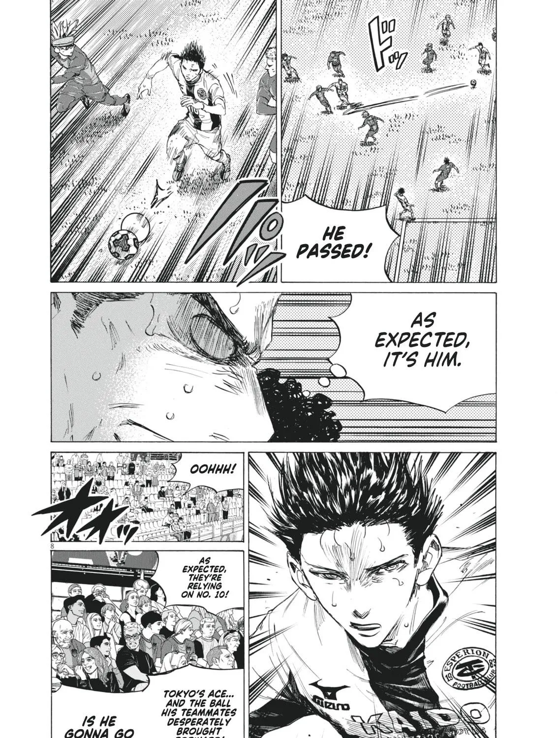 Read Ao Ashi chapter 392 image 16 on Lezhin