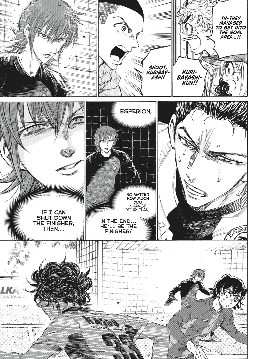 Read Ao Ashi chapter 392 image 34 on Lezhin