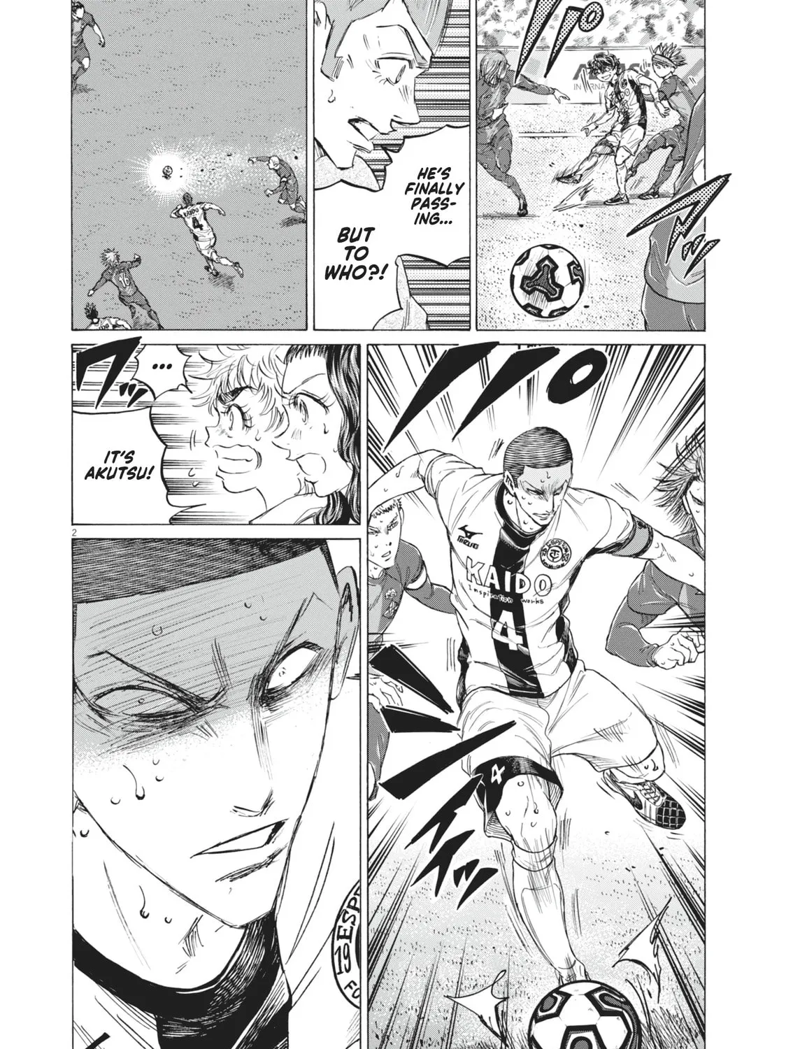 Read Ao Ashi chapter 392 image 4 on Lezhin