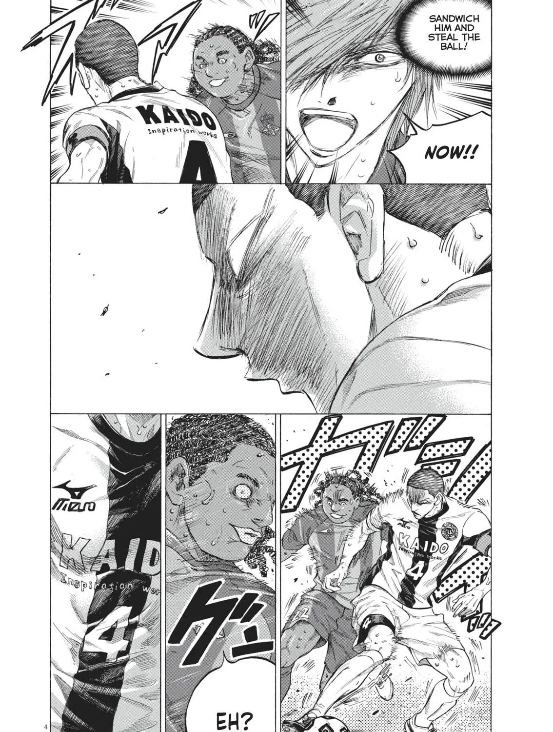 Read Ao Ashi chapter 392 image 8 on Lezhin