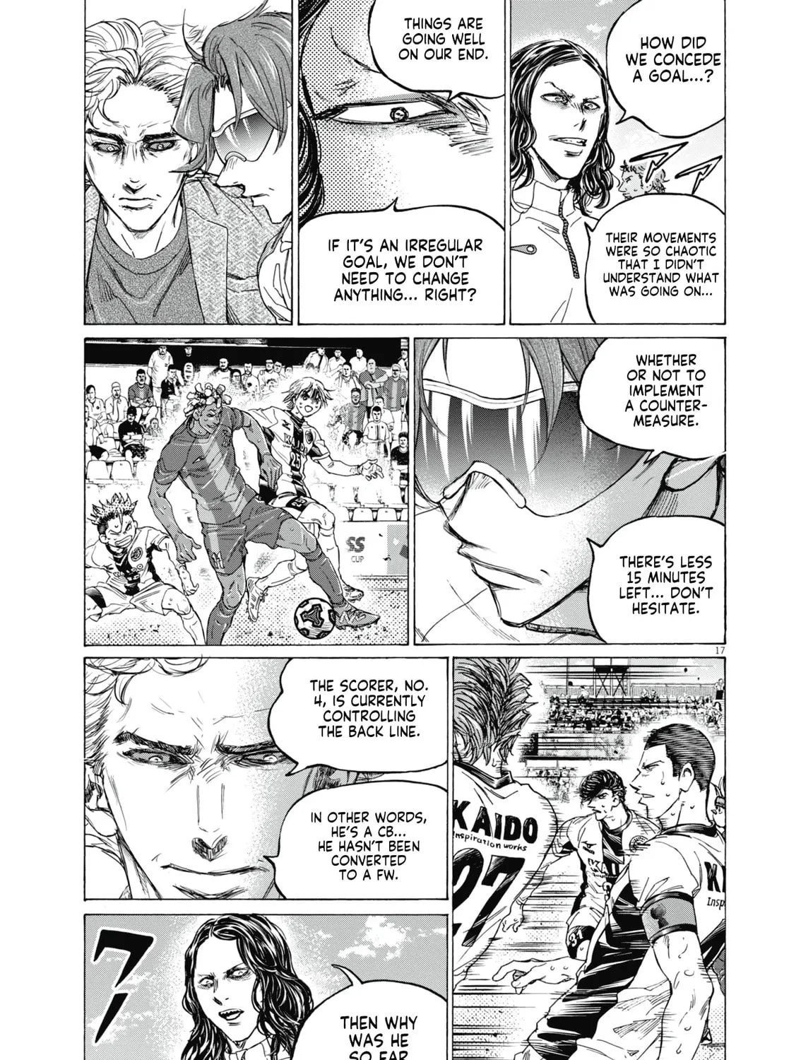 Read Ao Ashi chapter 393 image 31 on Lezhin