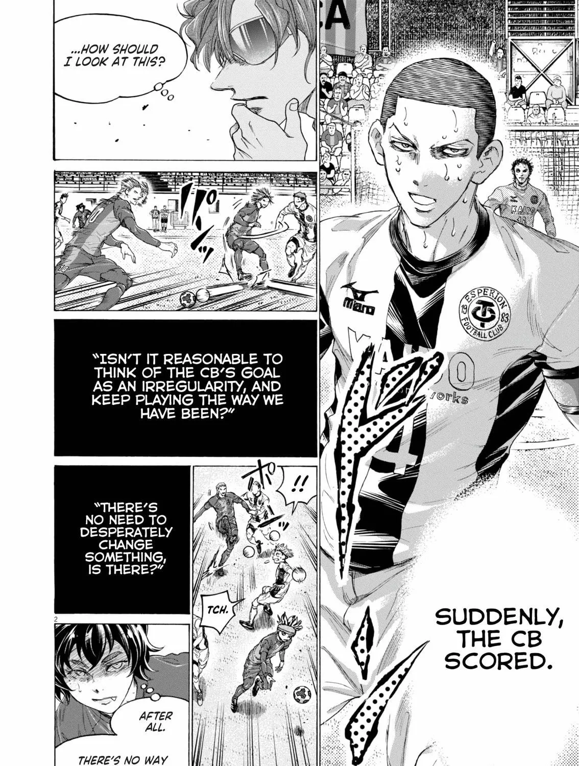 Read Ao Ashi chapter 394 image 3 on Lezhin