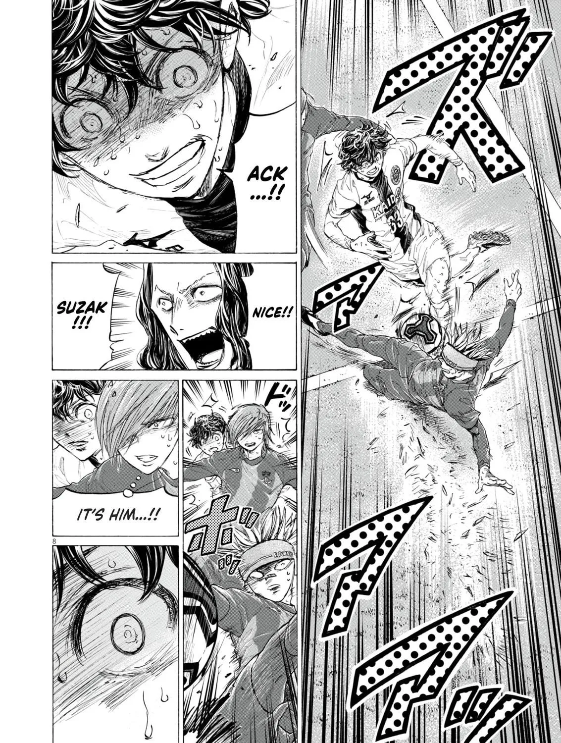 Read Ao Ashi chapter 396 image 15 on Lezhin