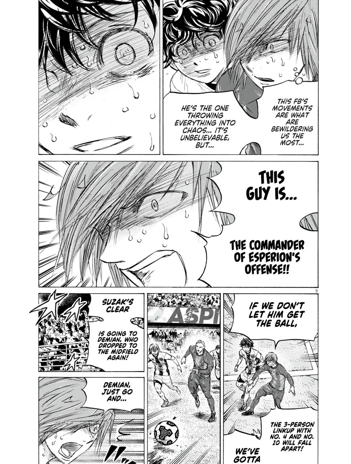 Read Ao Ashi chapter 396 image 17 on Lezhin