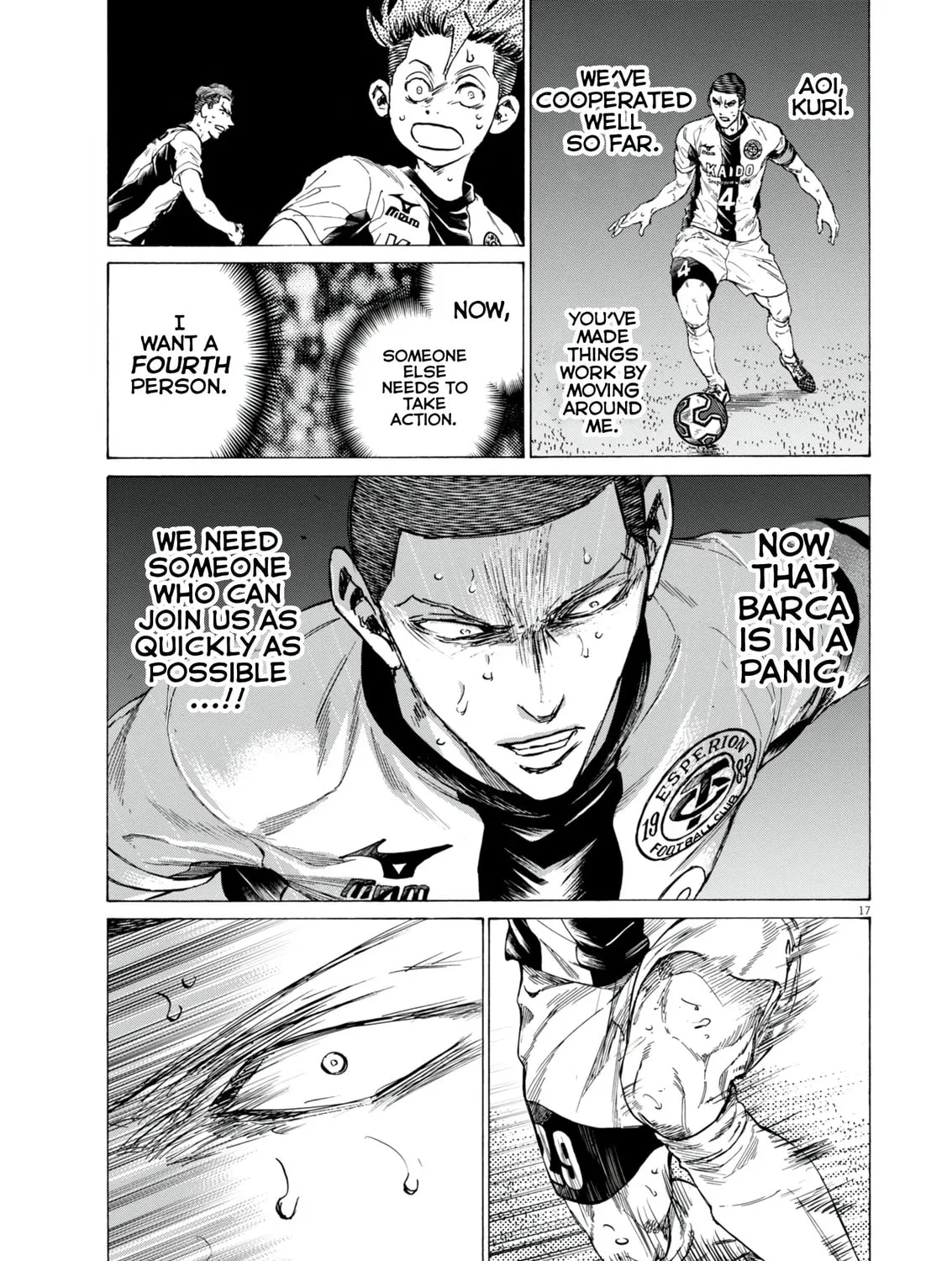 Read Ao Ashi chapter 396 image 31 on Lezhin