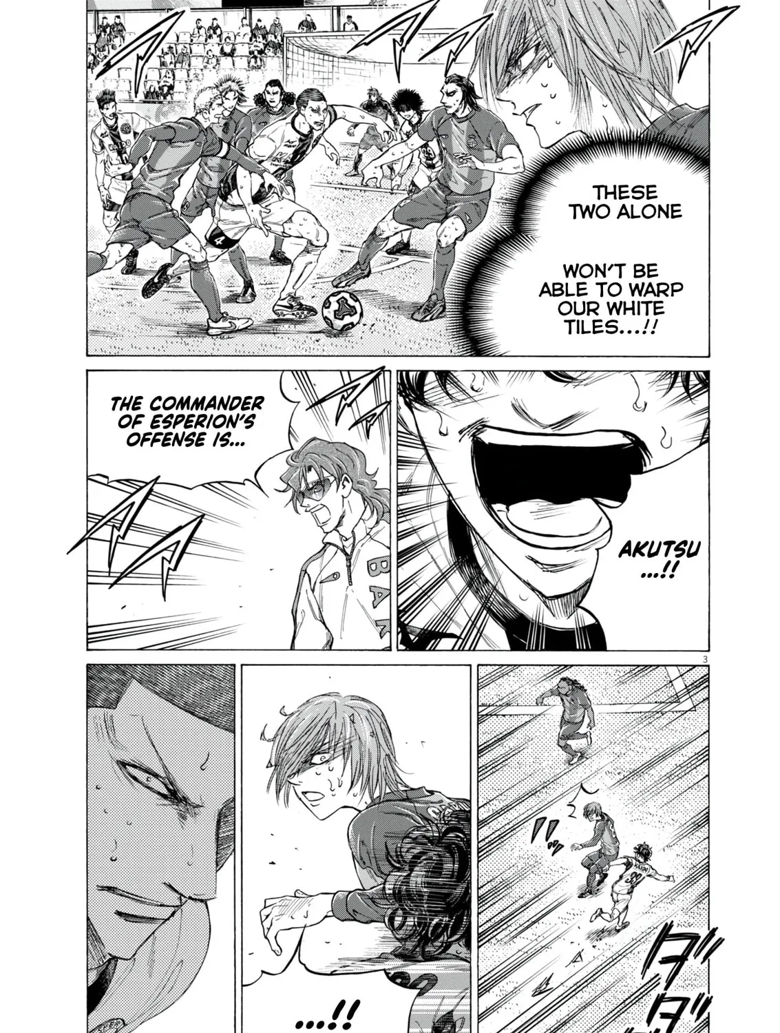 Read Ao Ashi chapter 396 image 5 on Lezhin