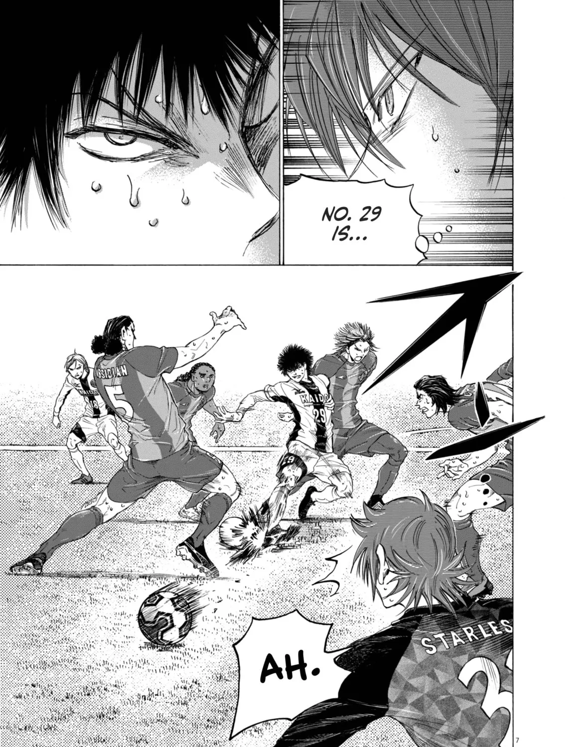 Read Ao Ashi chapter 397 image 13 on Lezhin