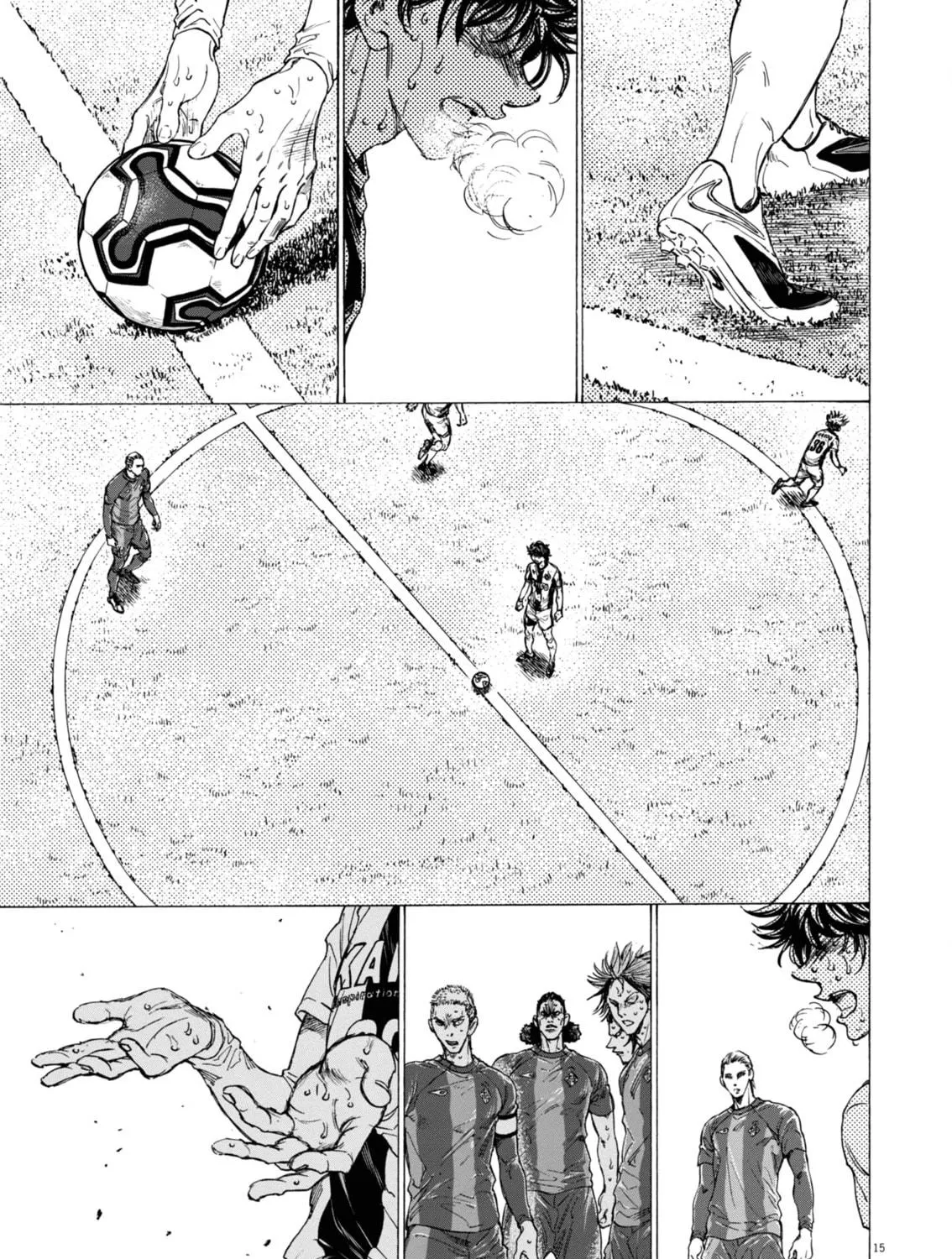 Read Ao Ashi chapter 397 image 27 on Lezhin