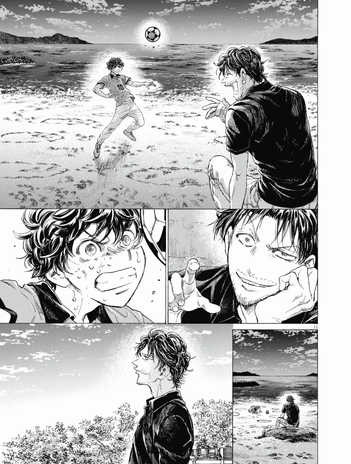 Read Ao Ashi chapter 398 image 19 on Lezhin