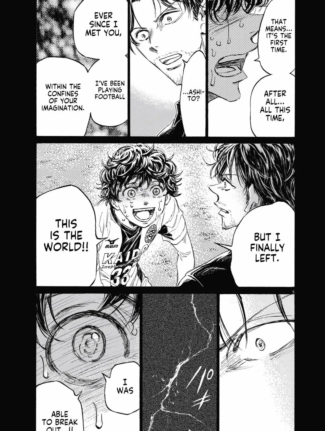 Read Ao Ashi chapter 398 image 9 on Lezhin
