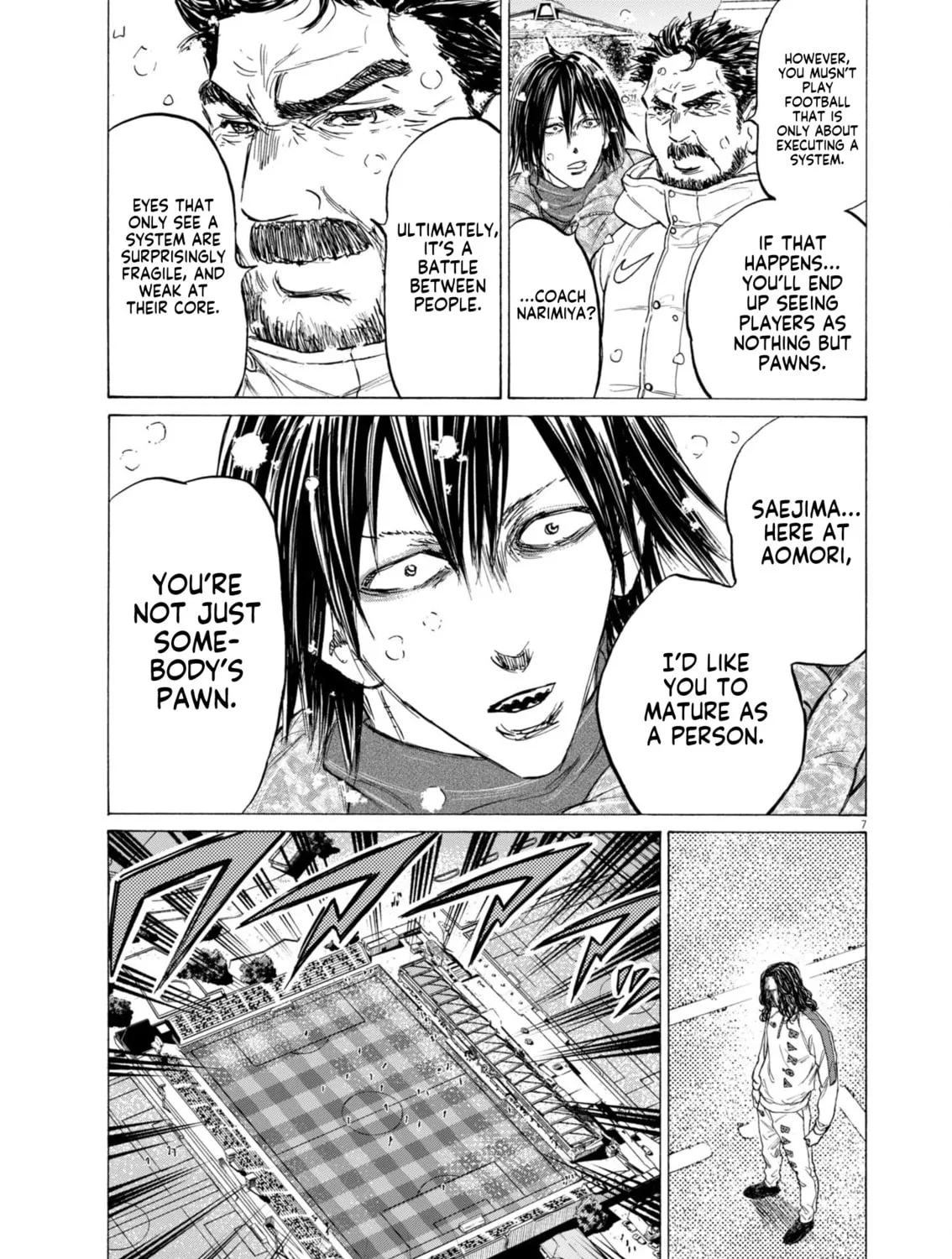 Read Ao Ashi chapter 399 image 13 on Lezhin